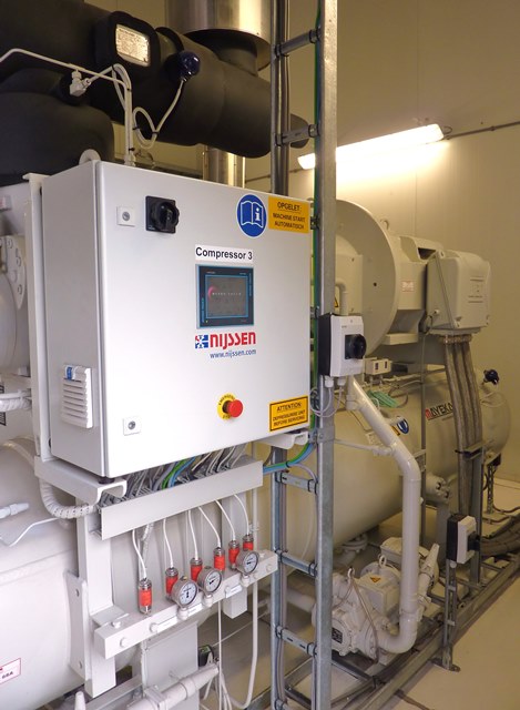 Nijssen ammoniak compressoren voor Kloosterboer Vlissingen